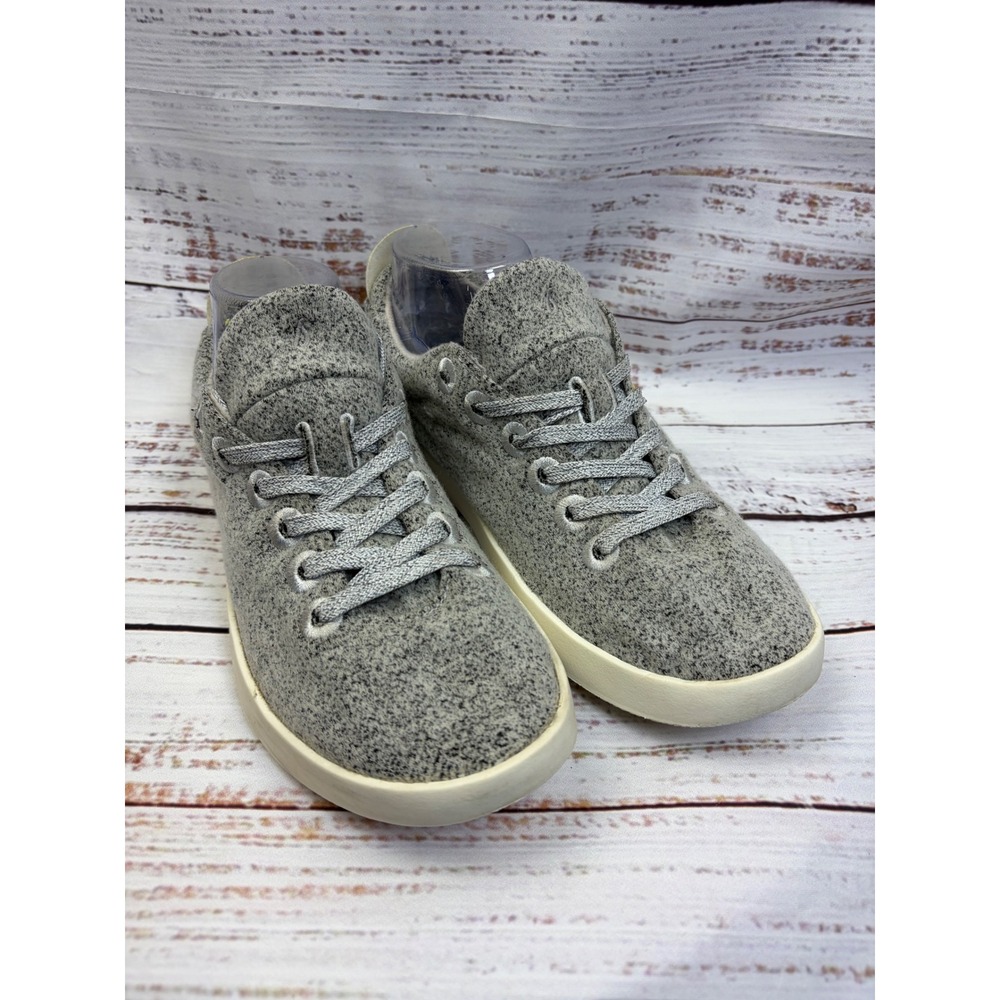 Allbirds Wool Pipers Womens Grey Marl Low Top Sustainable Sneakers size 9
